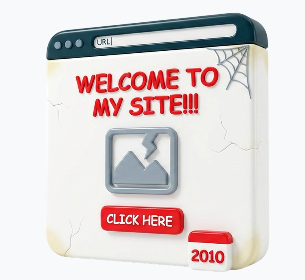Outdated website