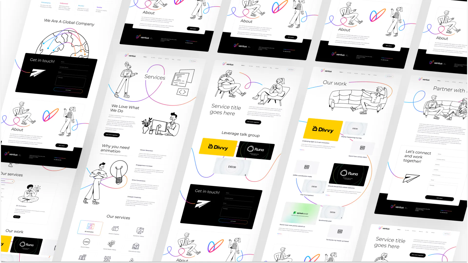 Animated Videos – WordPress/Elementor Animation Studio Website — screenshot 2