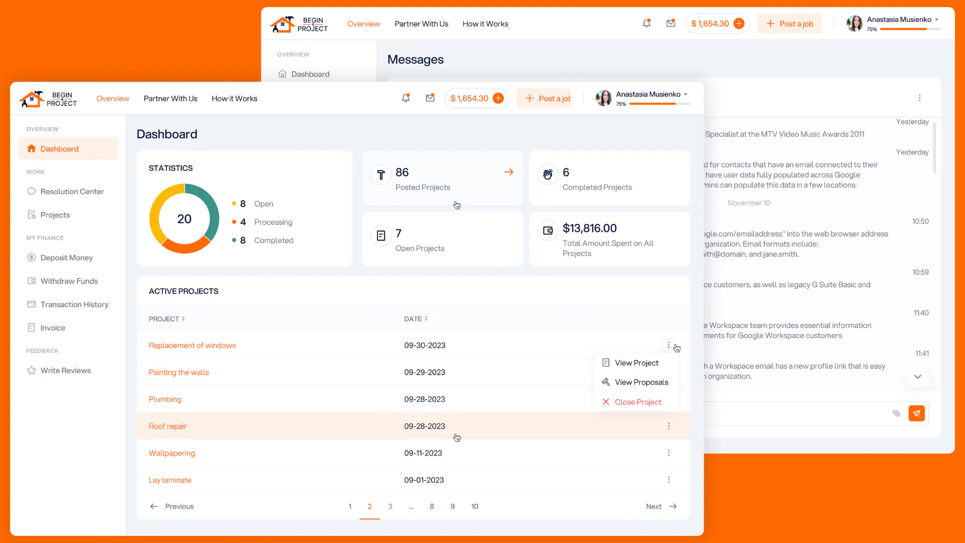 Begin a Project – UX/UI Project Discovery & Portfolio Flow — screenshot 2