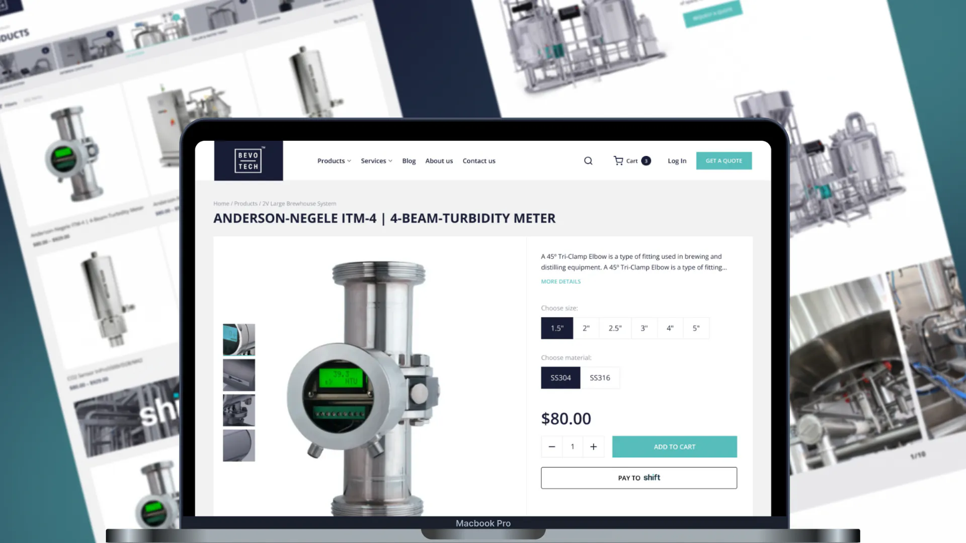 BevoTech – WordPress/Elementor Technology Website — screenshot 3