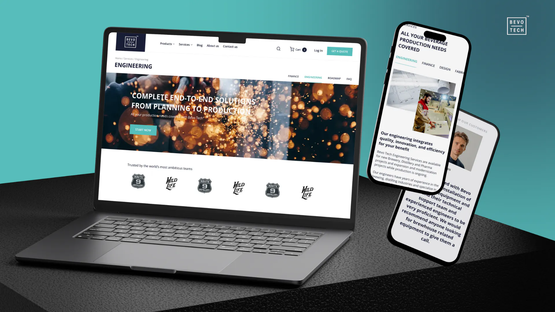 BevoTech – WordPress/Elementor Technology Website — screenshot 6