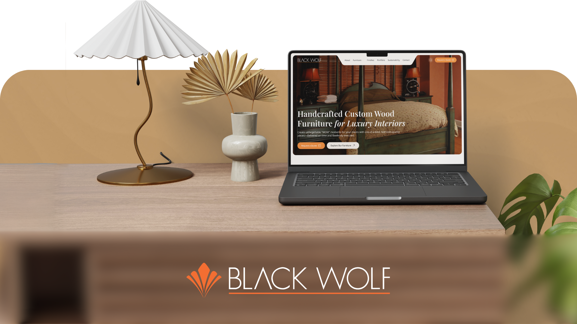 Black Wolf Design – WordPress/WooCommerce Custom Furniture Website