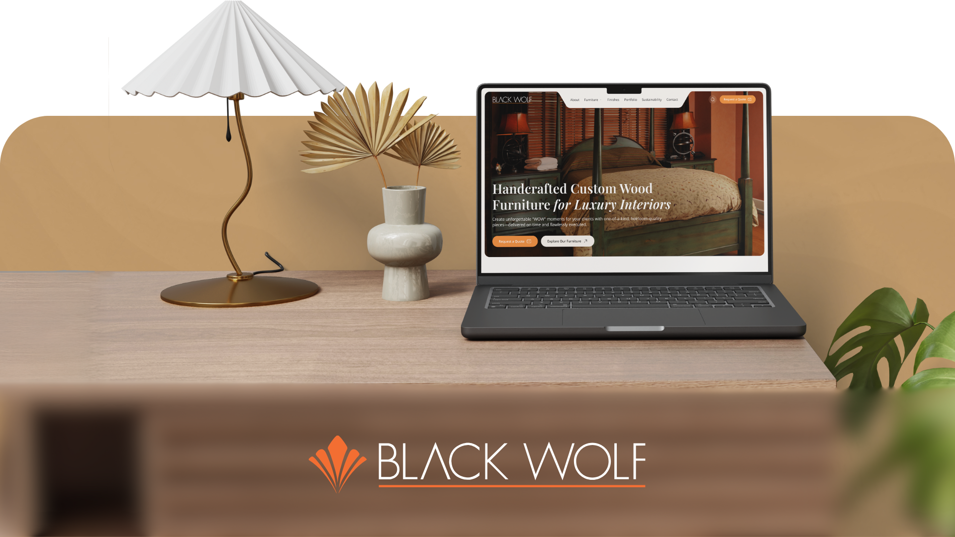 Black Wolf Design – WordPress/WooCommerce Custom Furniture Website