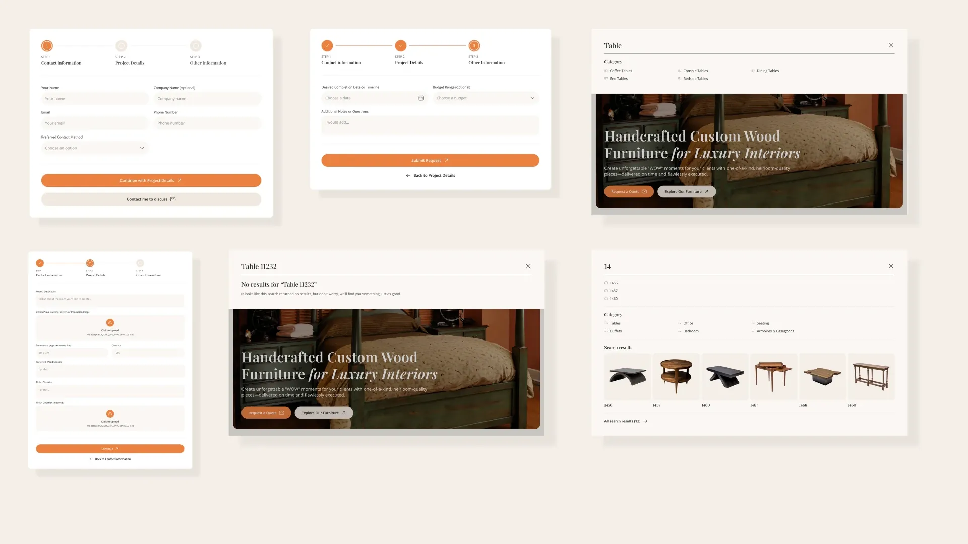 Black Wolf Design – WordPress/WooCommerce Custom Furniture Website — screenshot 4