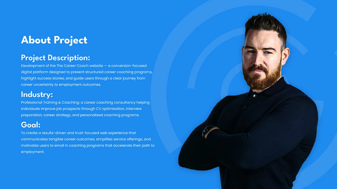The Career Coach – WordPress/Elementor Career Consultancy Website — screenshot 1