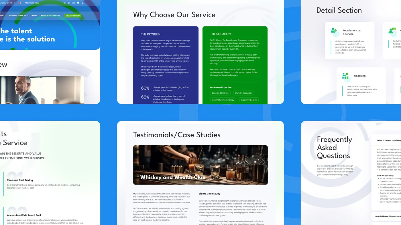 The Career Coach – WordPress/Elementor Career Consultancy Website — screenshot 3