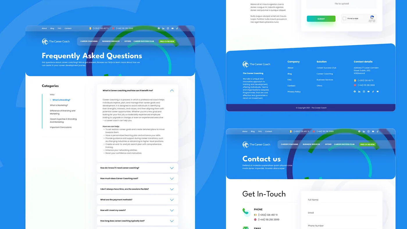 The Career Coach – WordPress/Elementor Career Consultancy Website — screenshot 6
