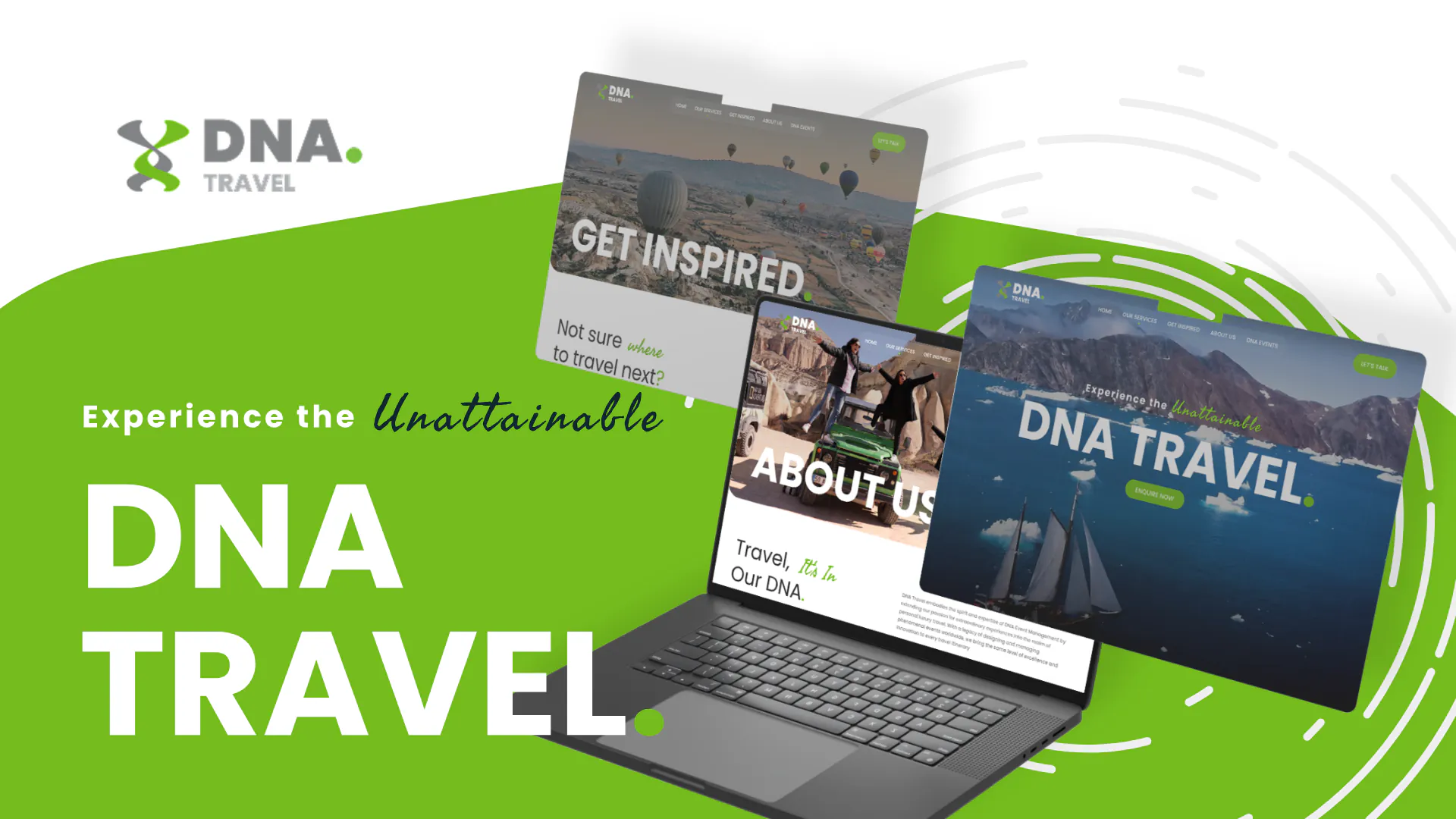 DNA Travel – WordPress/Elementor Travel Agency Website — screenshot 1