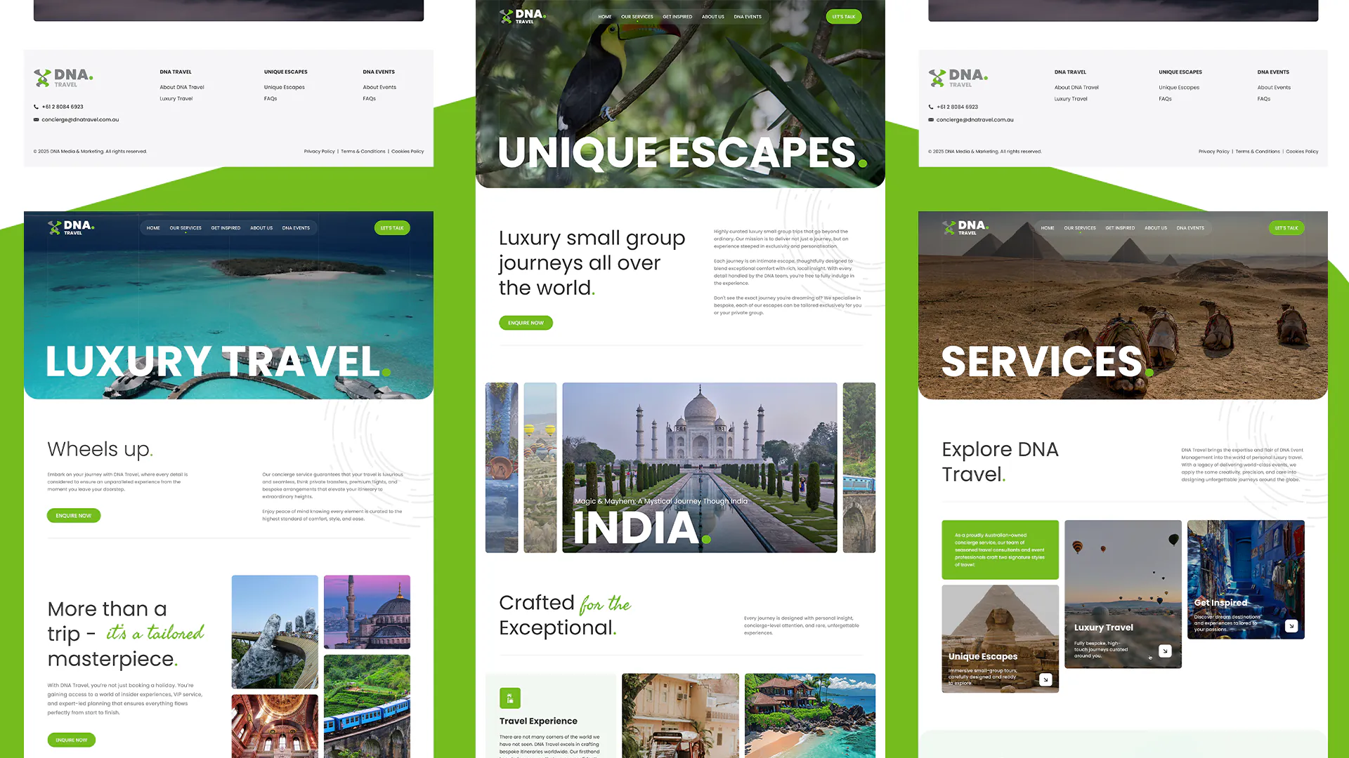 DNA Travel – WordPress/Elementor Travel Agency Website — screenshot 3