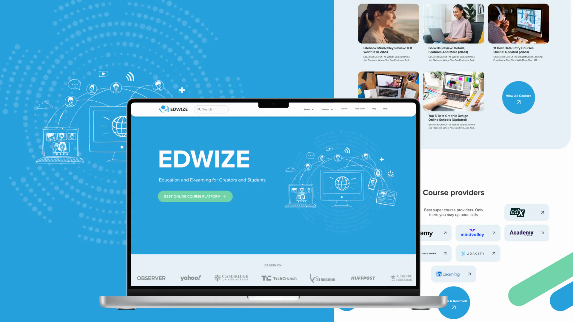 EdWize – WordPress/Elementor E-learning Website — screenshot 2