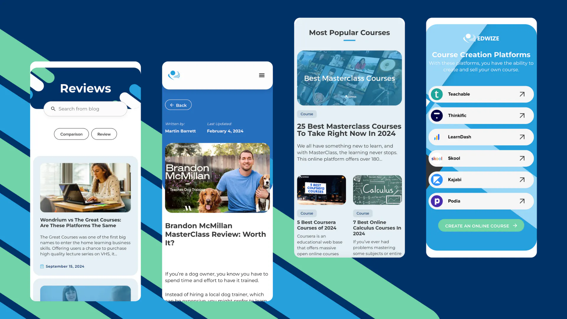 EdWize – WordPress/Elementor E-learning Website — screenshot 6