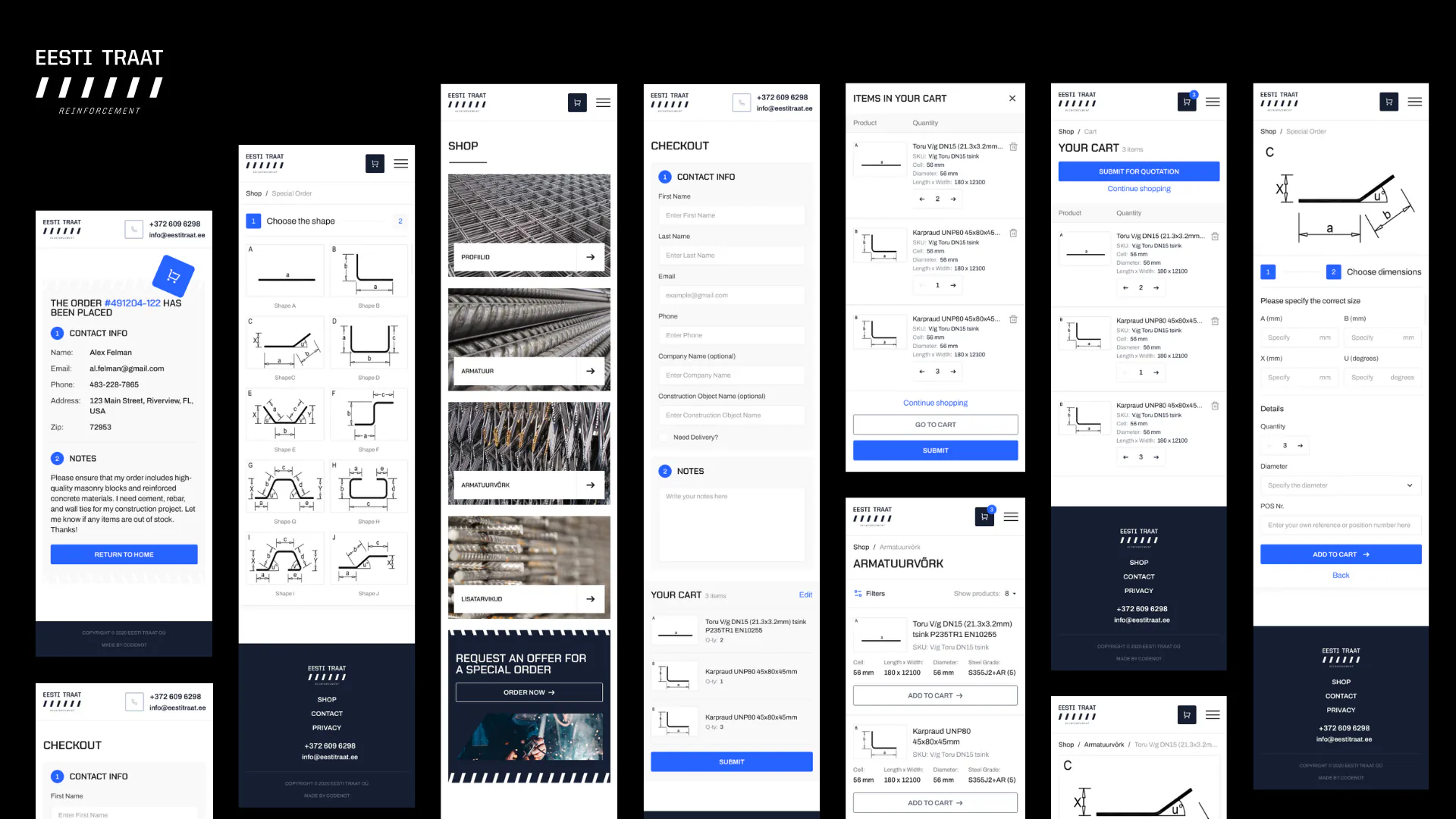 Eesti Traat – WordPress/WooCommerce Industrial Website — screenshot 5