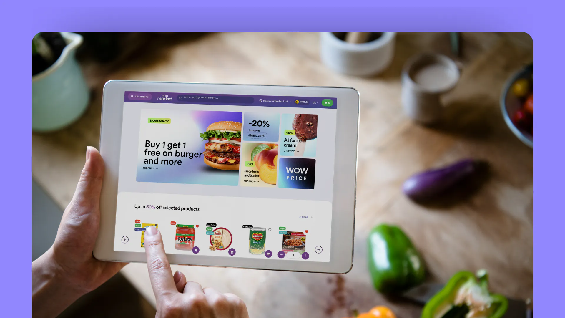 El Grocer – Web Grocery E-commerce Website — screenshot 2