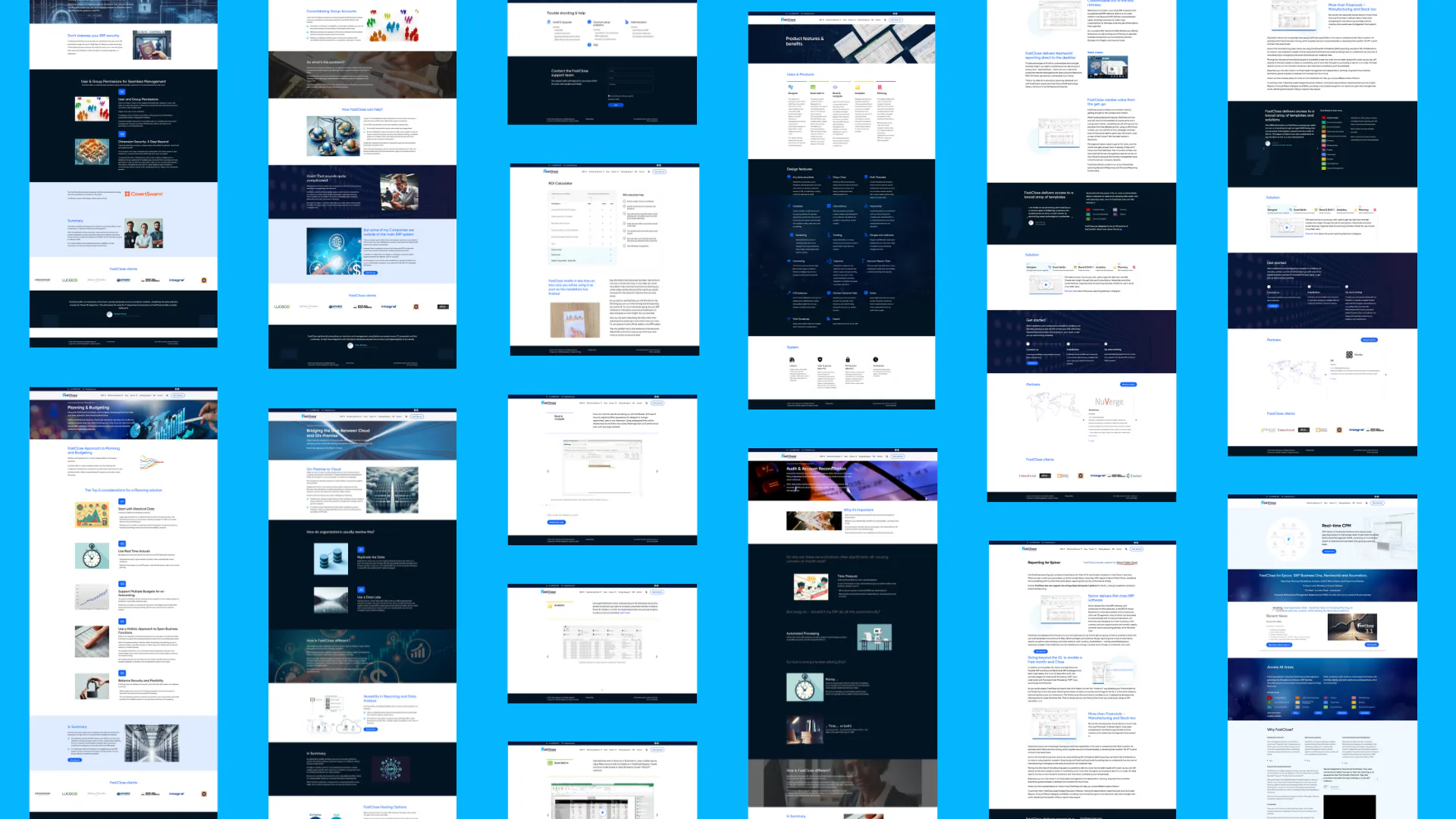 FastClose – WordPress/Elementor Financial Reporting Website — screenshot 2