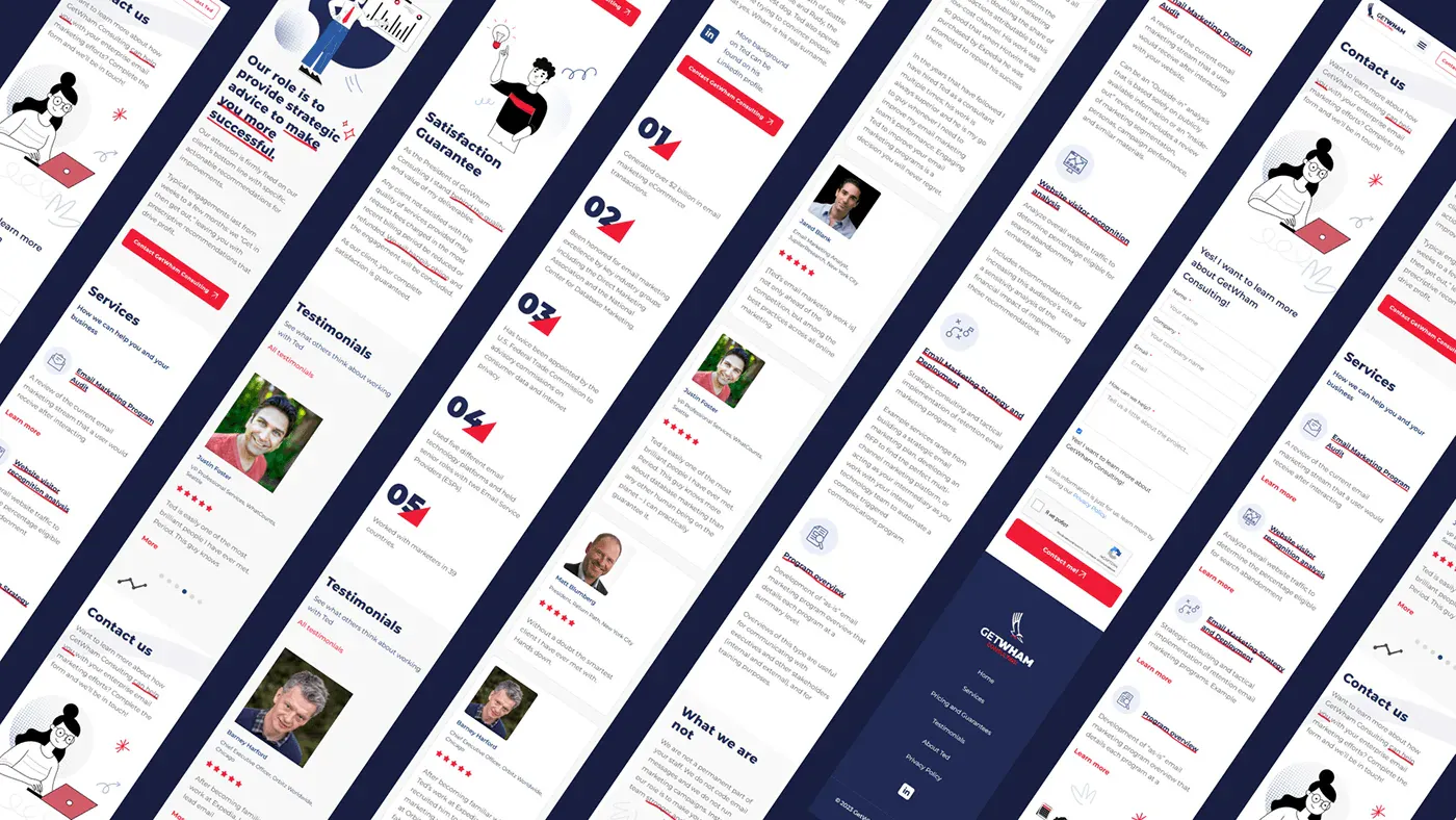 Get Wham – WordPress/Elementor Email Marketing Website — screenshot 4
