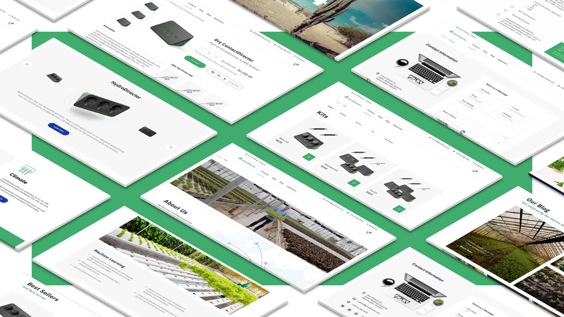 GrowDirector – WordPress/WooCommerce Horticulture Automation Website — screenshot 3