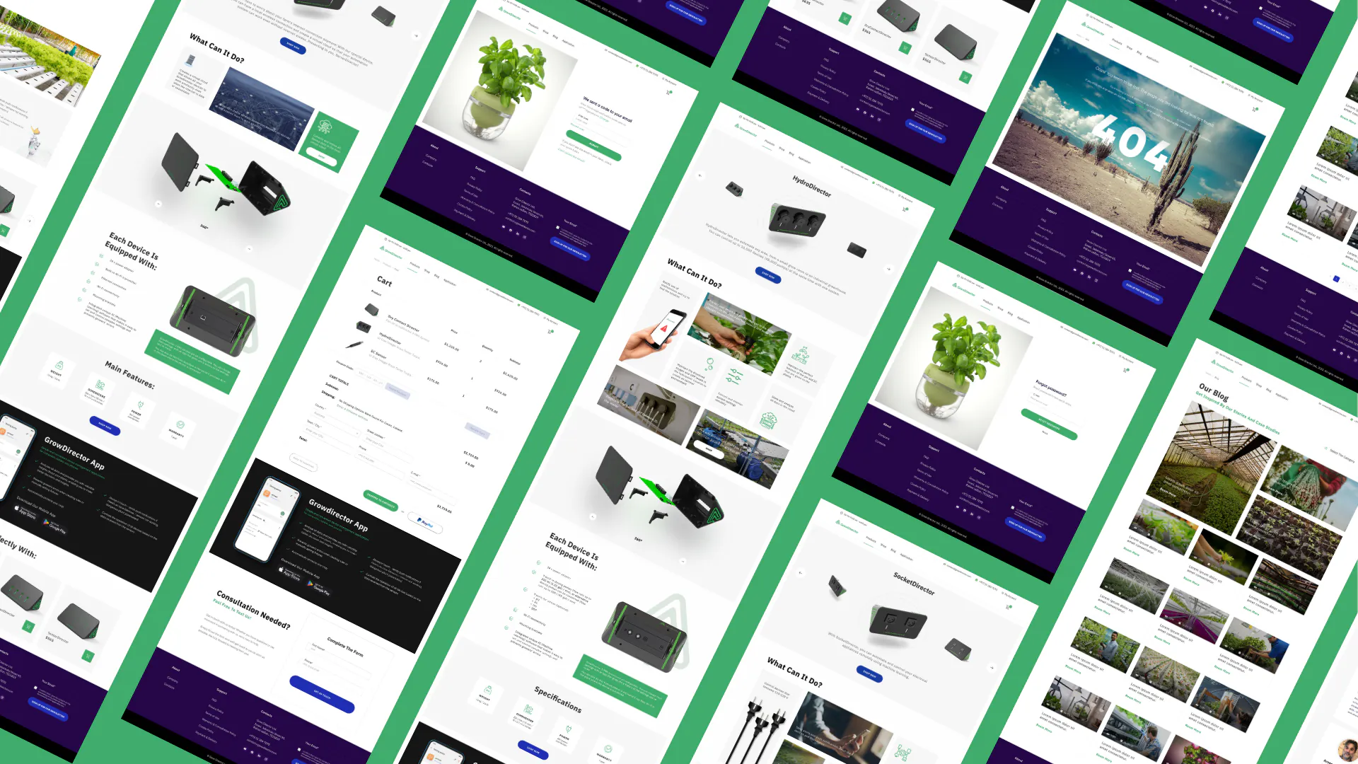 GrowDirector – WordPress/WooCommerce Horticulture Automation Website — screenshot 5