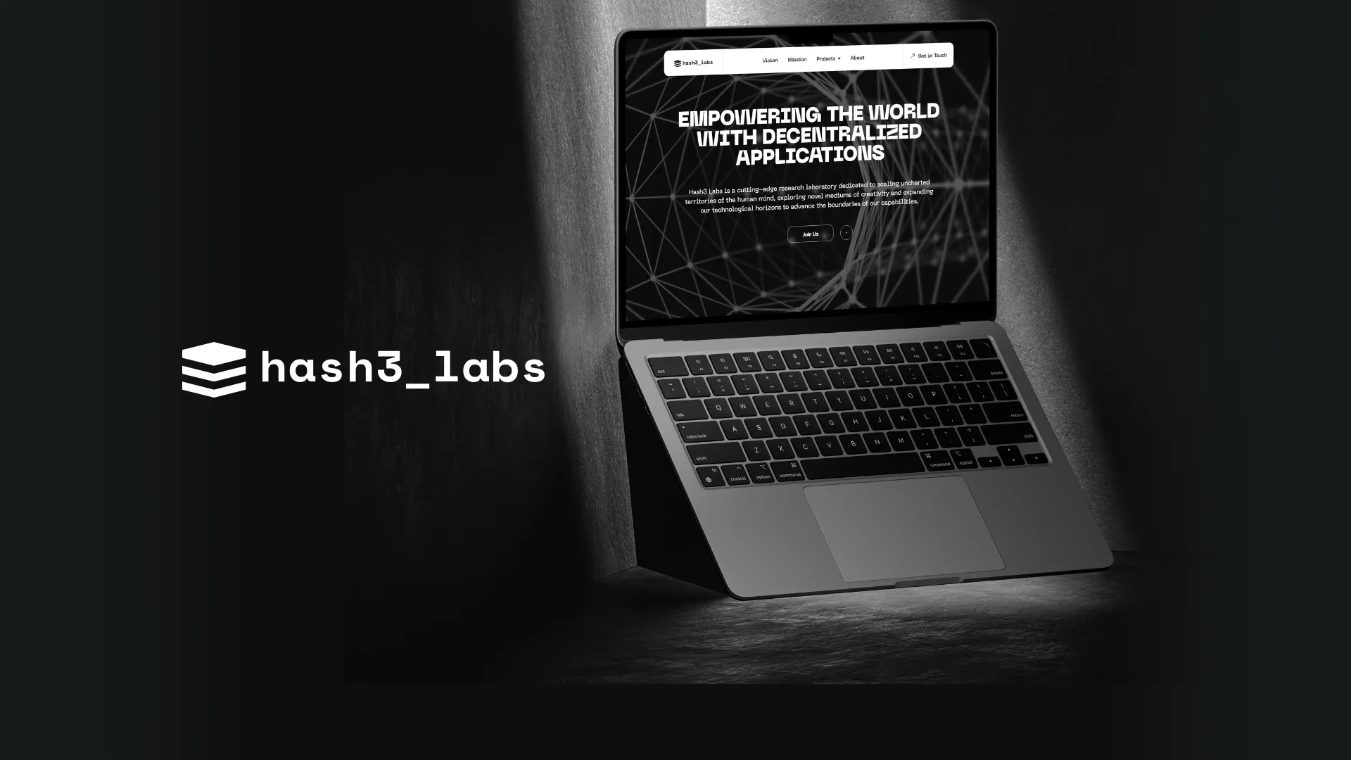 Hash 3 Labs – WordPress/Elementor Web3 Website — screenshot 1