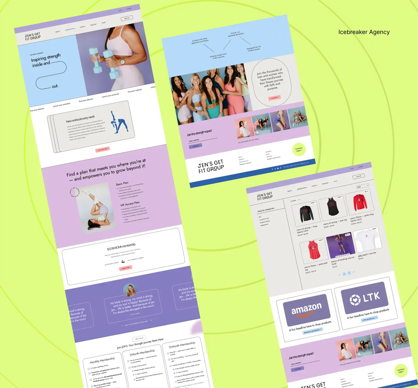 Jen's Get Fit Group – WordPress/WooCommerce Fitness Coaching Website — screenshot 7
