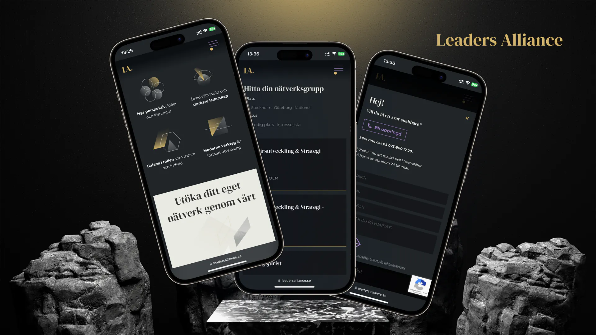 Leaders Alliance – WordPress/Elementor Executive Networking Website — screenshot 5