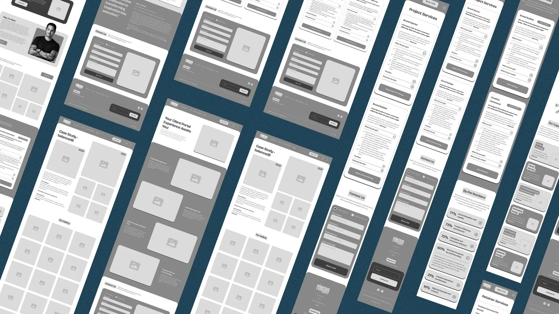 MinervaCreative – Webflow Brand Design Website — screenshot 2