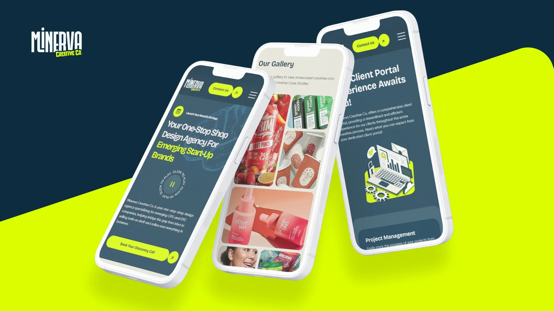 MinervaCreative – Webflow Brand Design Website — screenshot 6