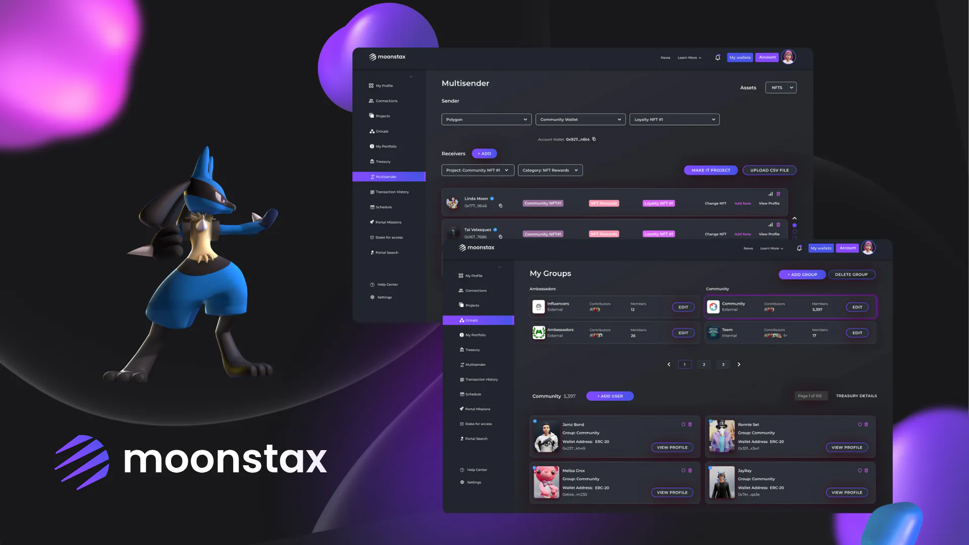 Moonstax – WordPress/Elementor Fintech Website — screenshot 2