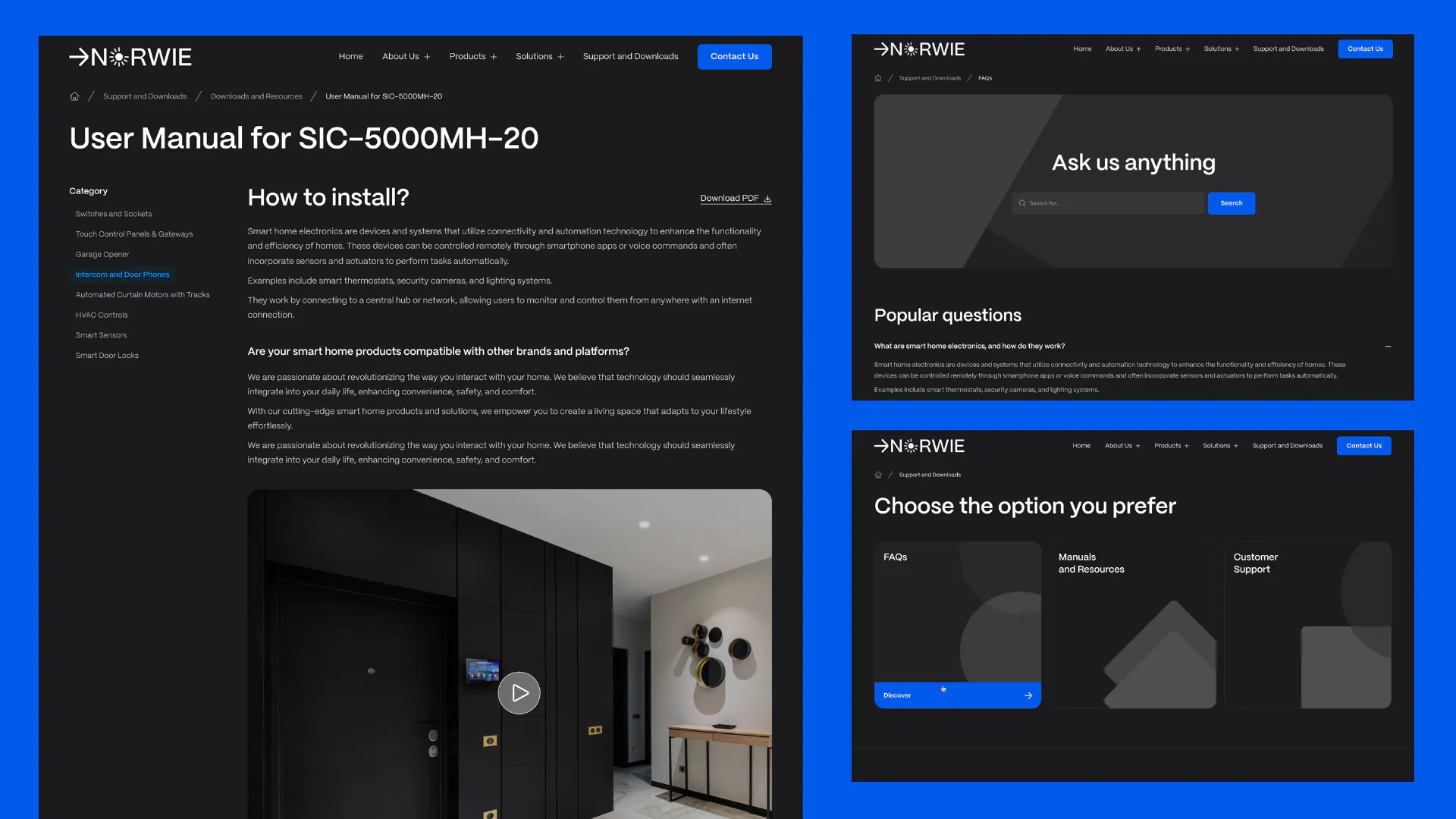 Norwie – WordPress/Elementor Smart Home Website — screenshot 6