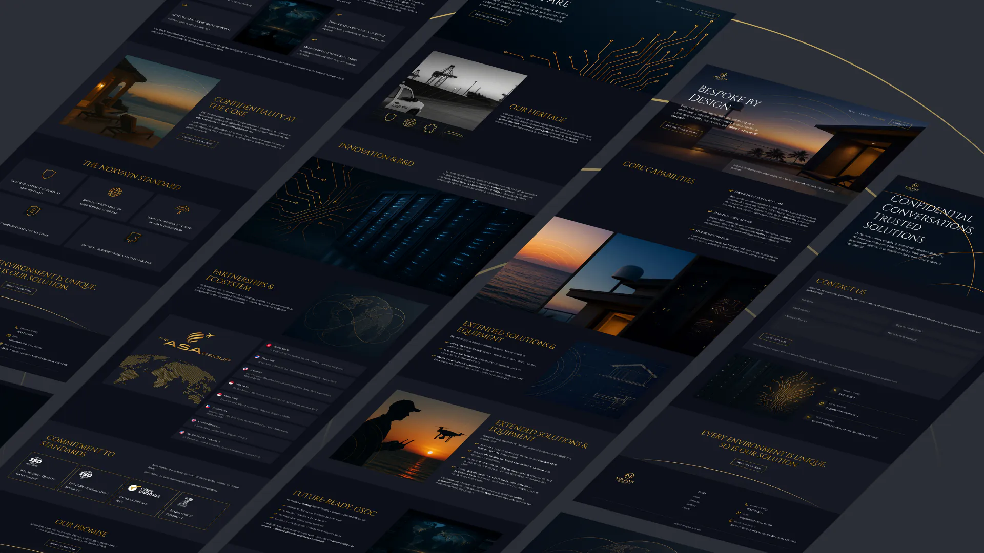Noxvayn LTD – WordPress/Elementor Counter-UAS Website — screenshot 3