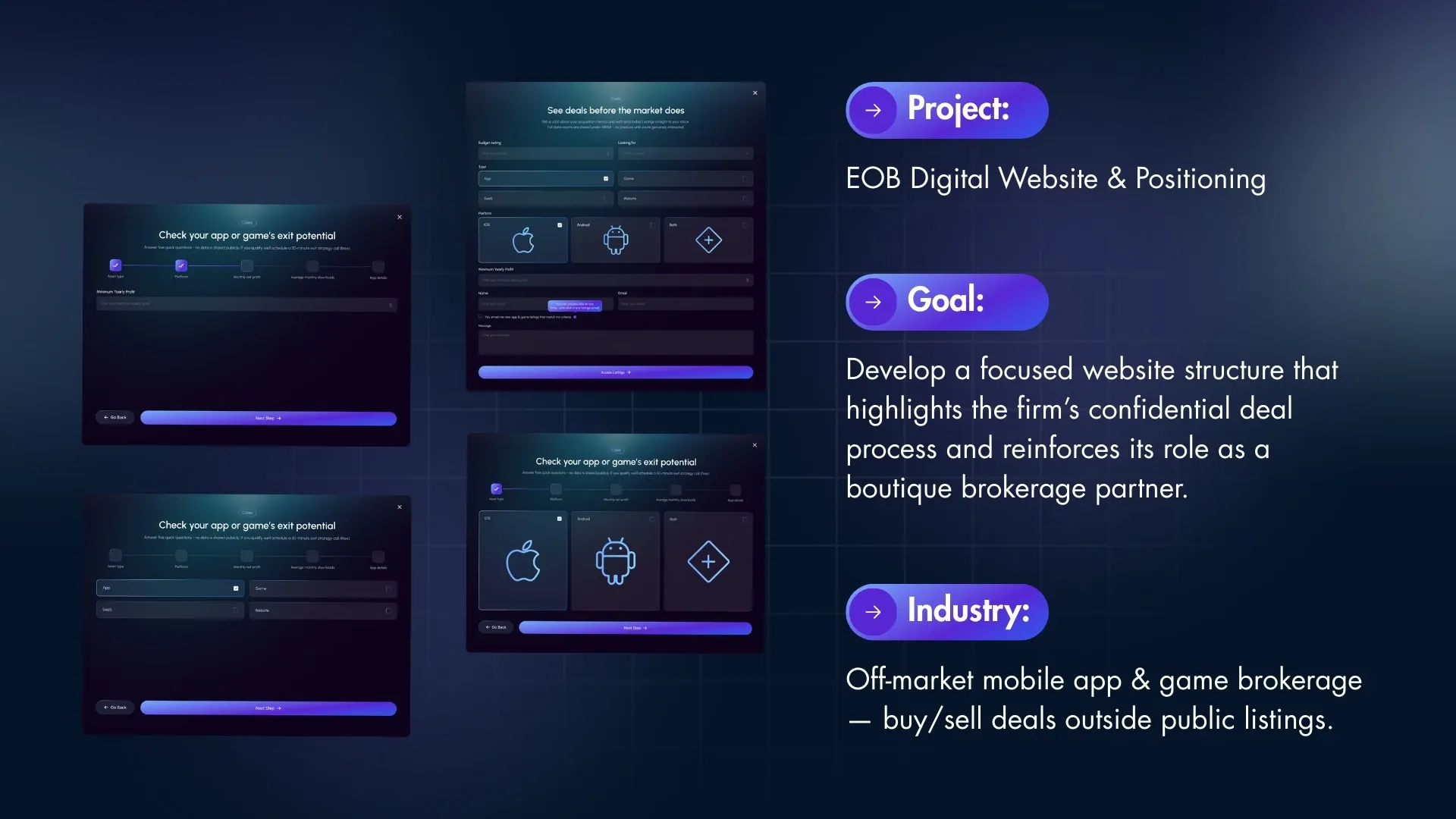 OEB Digital – WordPress/Elementor App Marketplace Website — screenshot 2