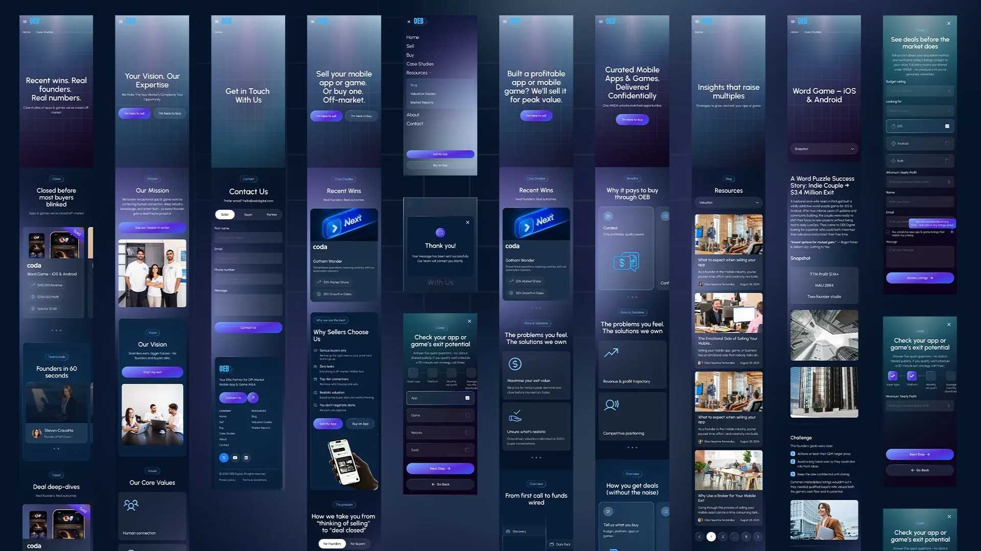 OEB Digital – WordPress/Elementor App Marketplace Website — screenshot 8