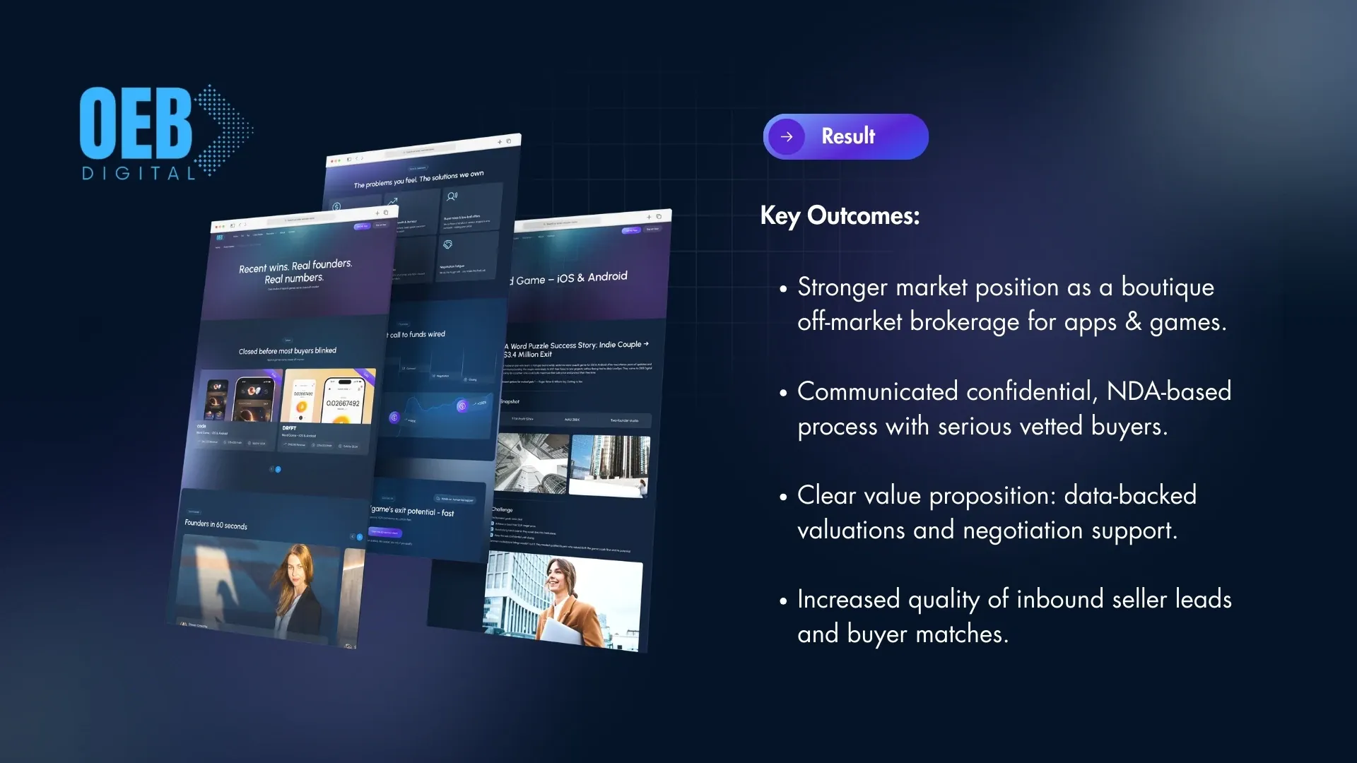 OEB Digital – WordPress/Elementor App Marketplace Website — screenshot 9