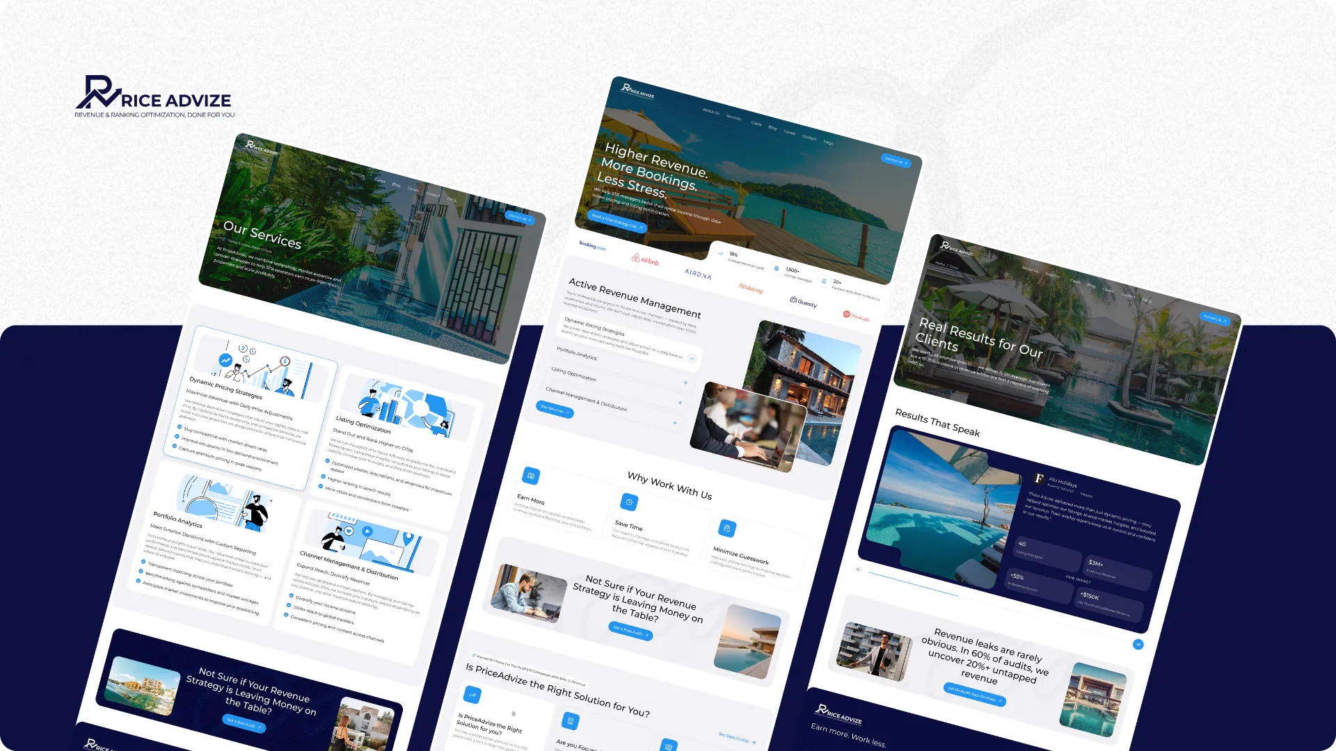 Price Advize – WordPress/Elementor Revenue Optimization Website — screenshot 3