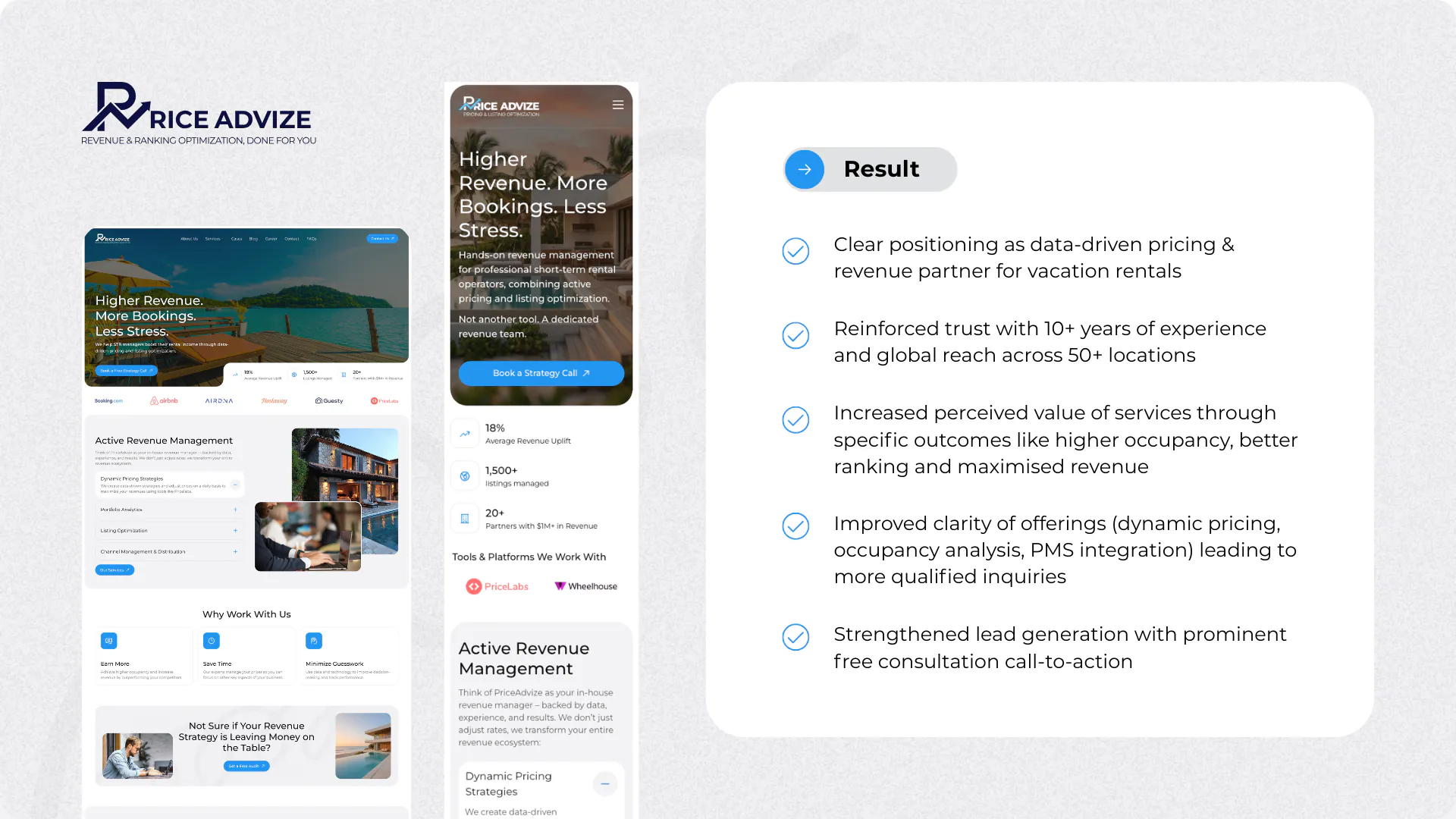 Price Advize – WordPress/Elementor Revenue Optimization Website — screenshot 8
