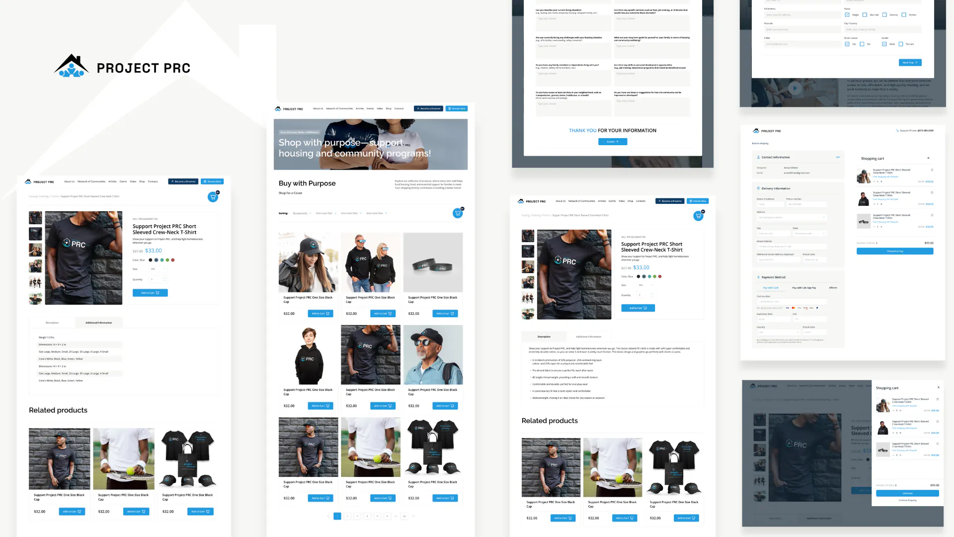 Project PRC – WordPress/Elementor Nonprofit Website — screenshot 4