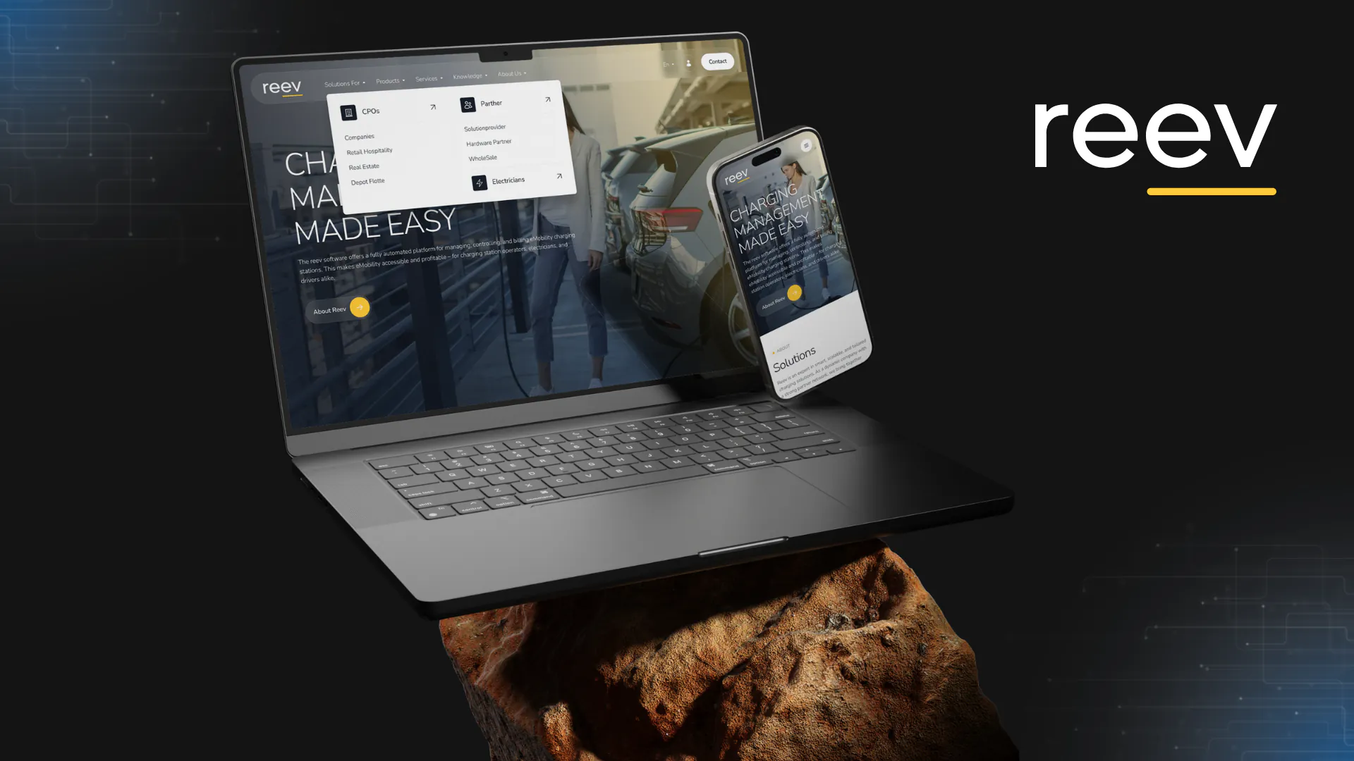 reev – WordPress/Elementor EV Charging Website — screenshot 6