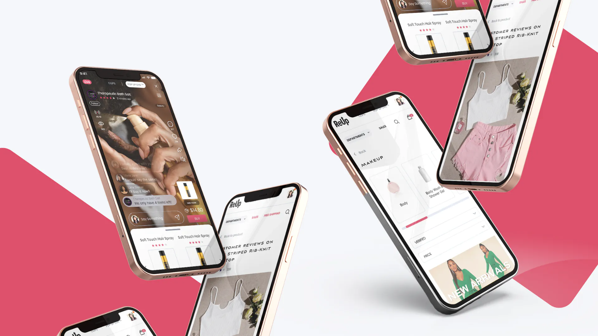 ReUp – Web E-commerce Marketplace Website — screenshot 4