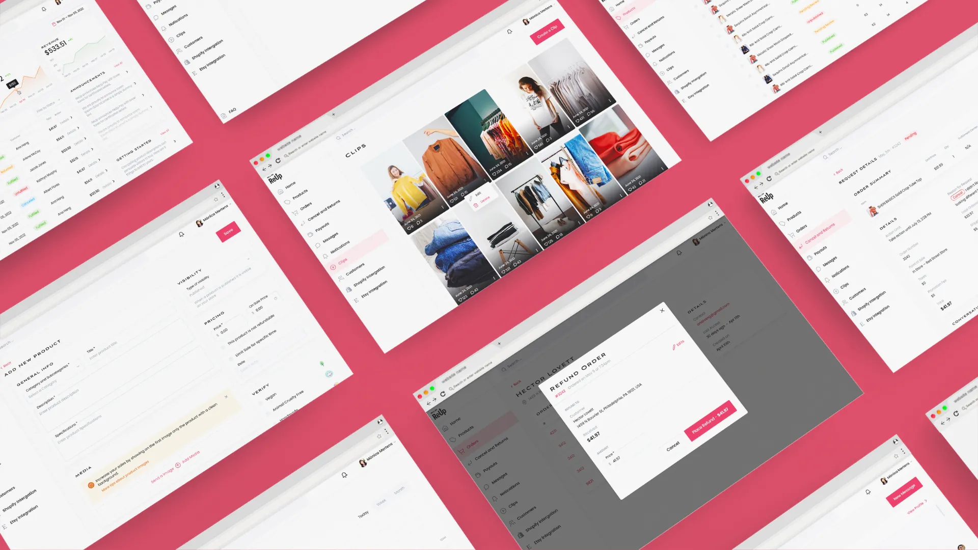 ReUp – Web E-commerce Marketplace Website — screenshot 5