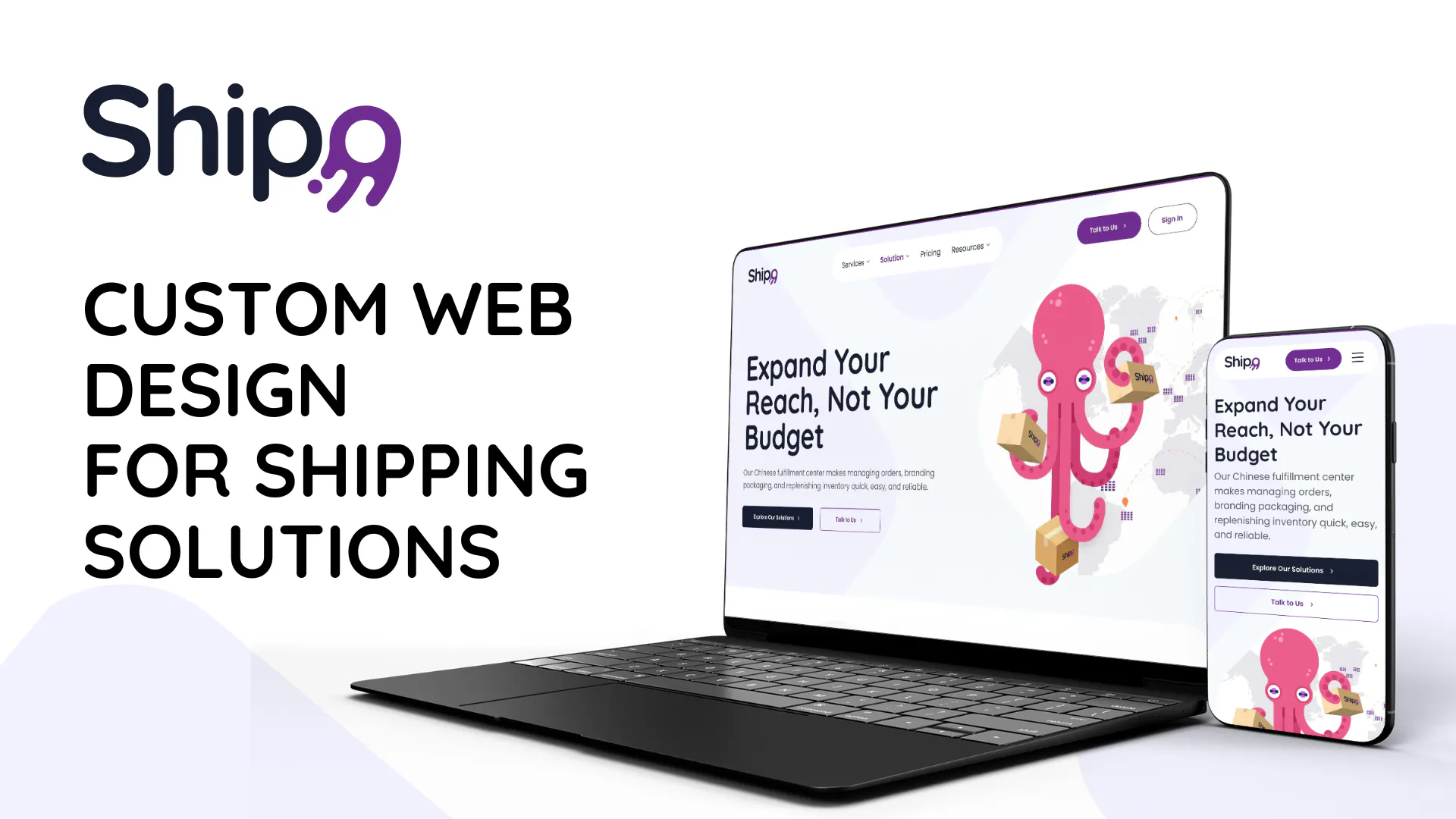 Shipo – WordPress/Elementor Fulfillment Center Website — screenshot 1