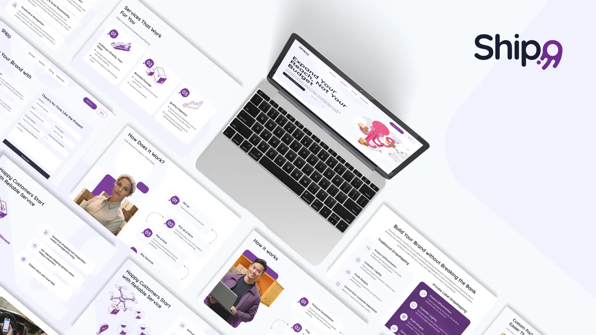 Shipo – WordPress/Elementor Fulfillment Center Website — screenshot 3
