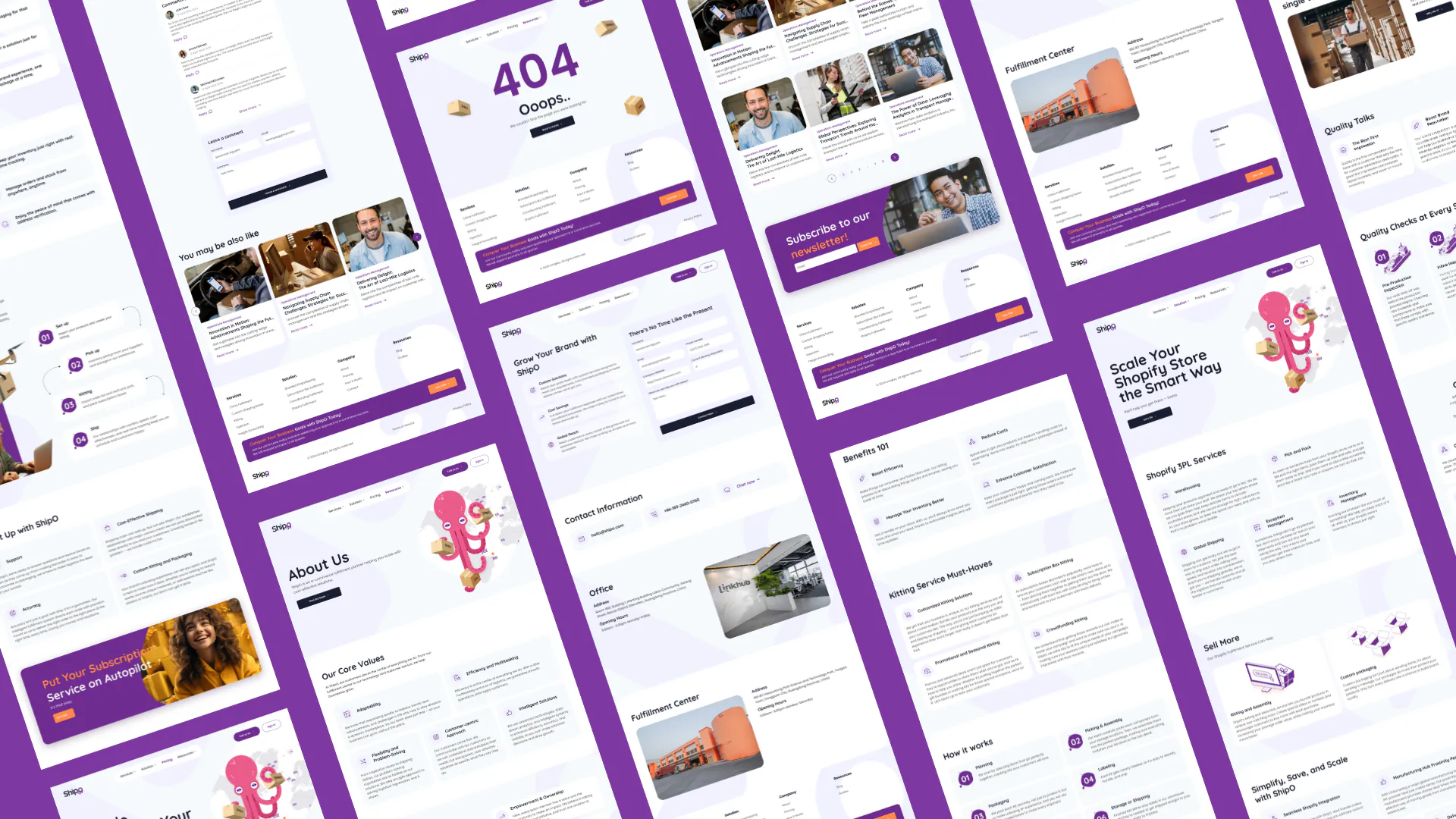 Shipo – WordPress/Elementor Fulfillment Center Website — screenshot 8