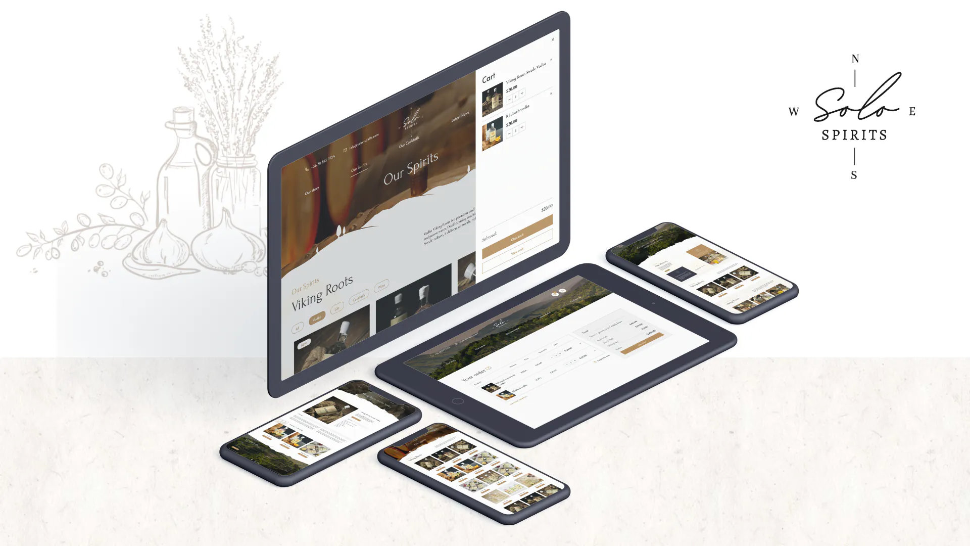 Solo Spirits – WordPress/WooCommerce Spirits Website — screenshot 4