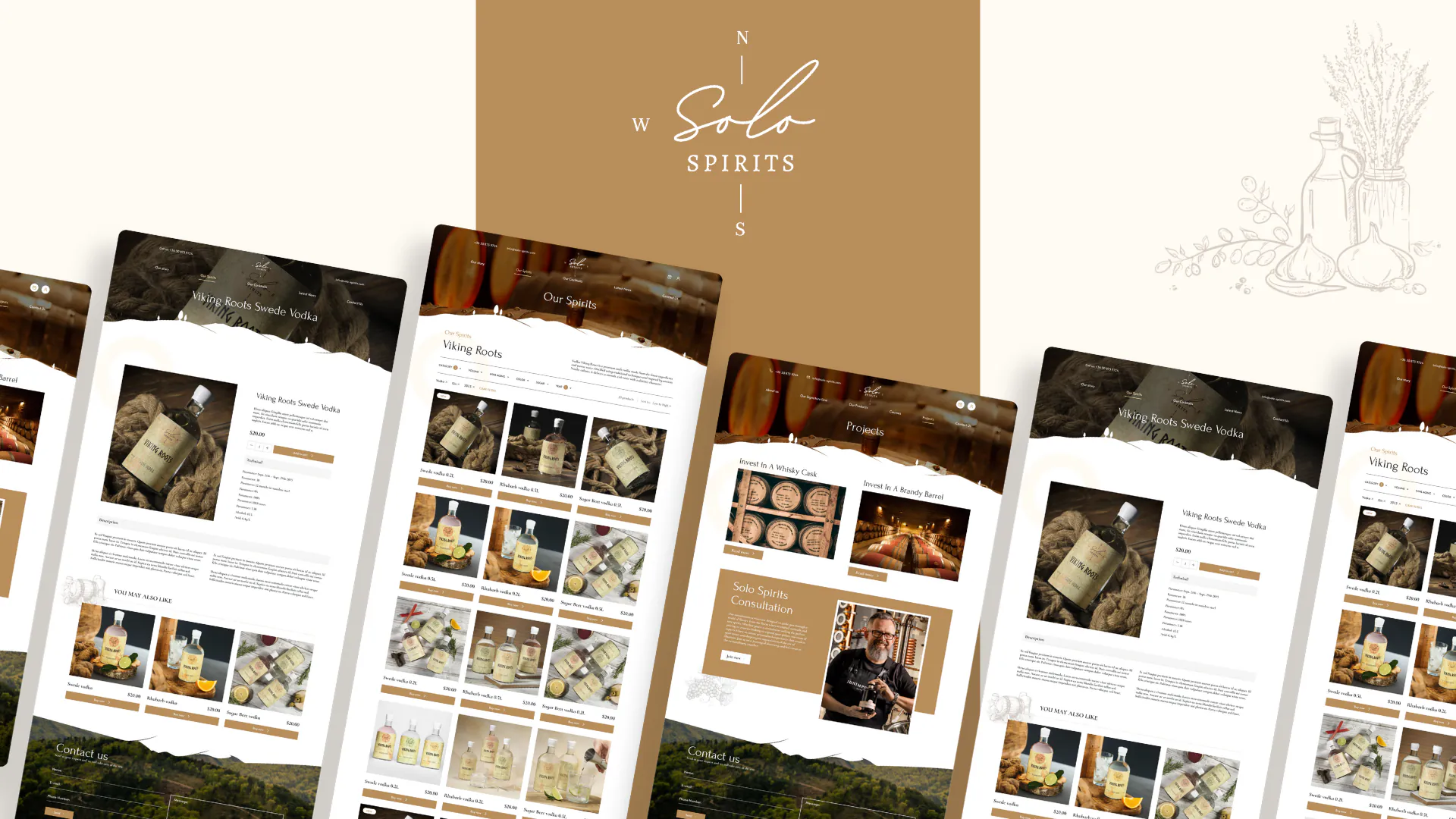 Solo Spirits – WordPress/WooCommerce Spirits Website — screenshot 6
