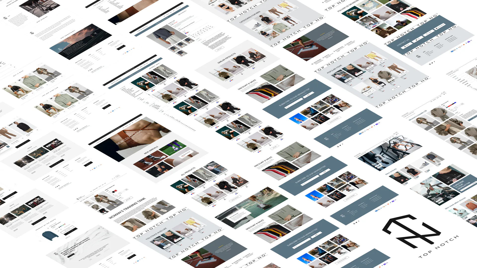 Top Notch Athletics – Shopify Athleisure Website — screenshot 5