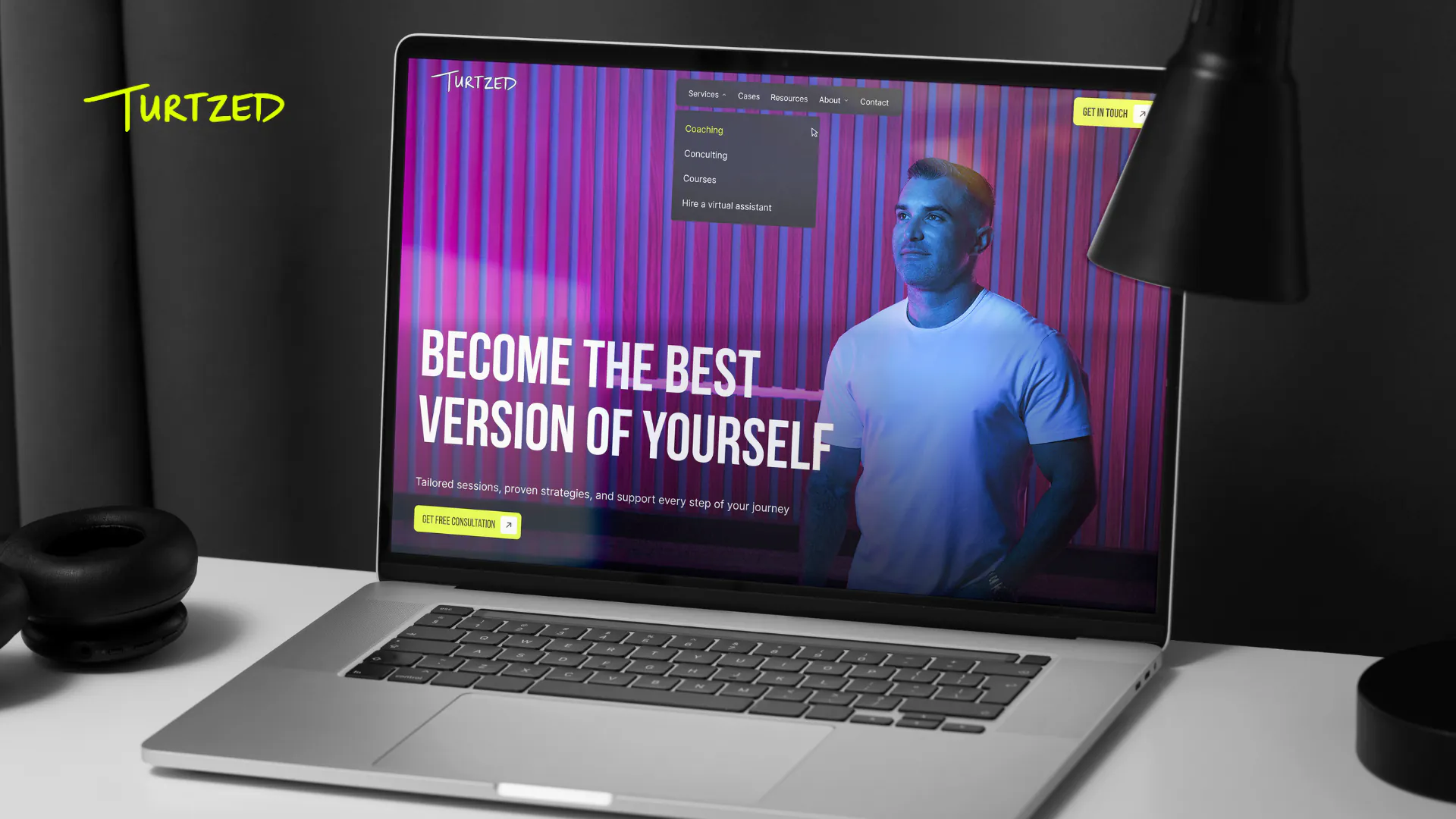 Turtzed – WordPress/Elementor Personal Coach Website — screenshot 4