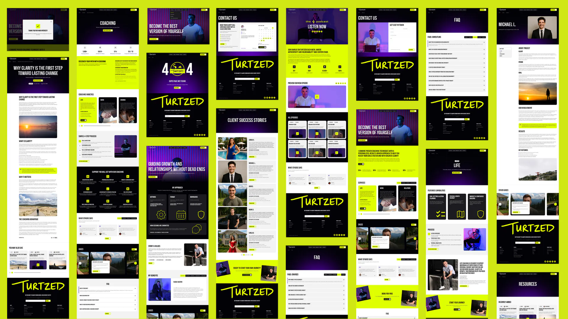 Turtzed – WordPress/Elementor Personal Coach Website — screenshot 5