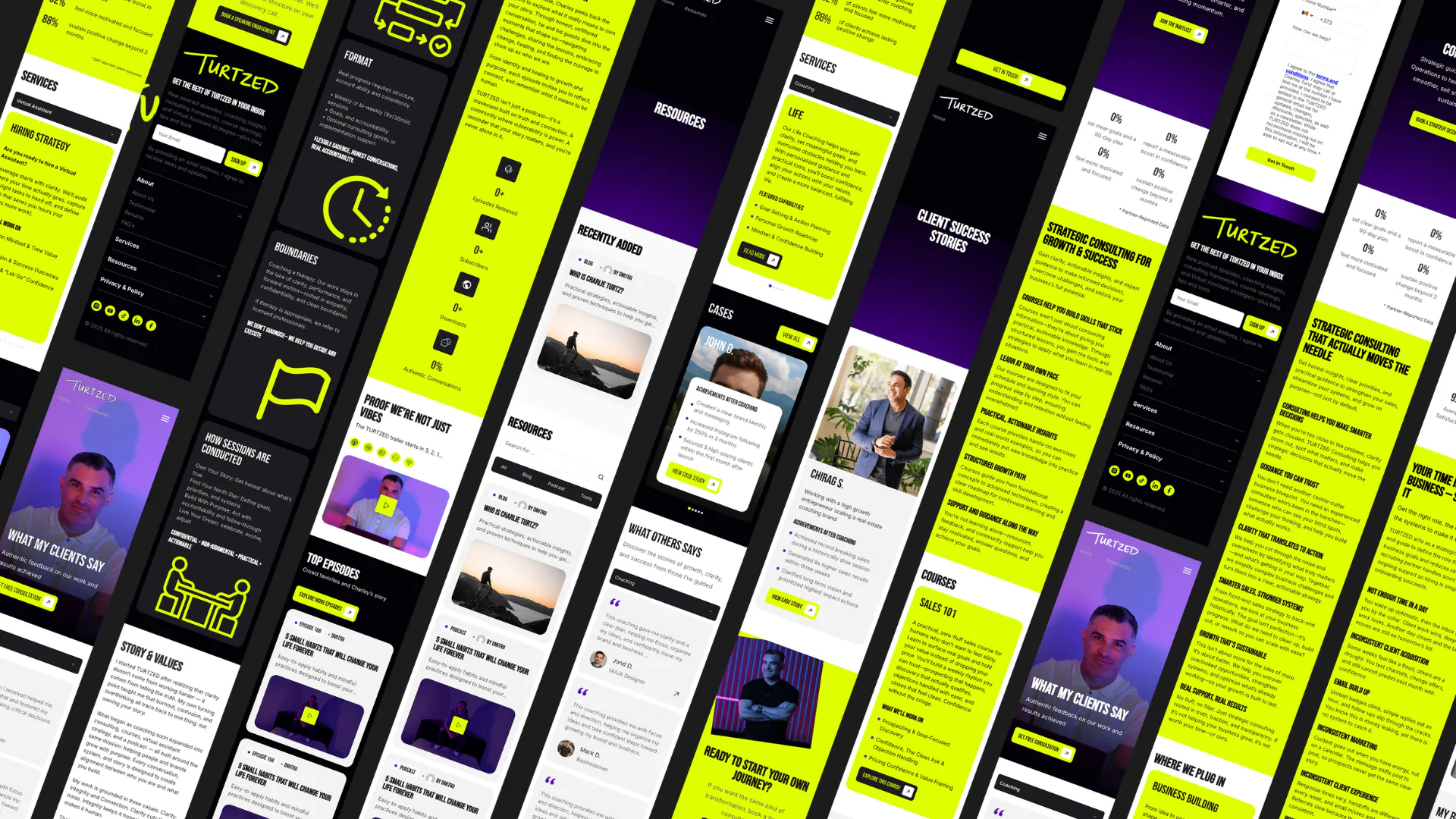 Turtzed – WordPress/Elementor Personal Coach Website — screenshot 7