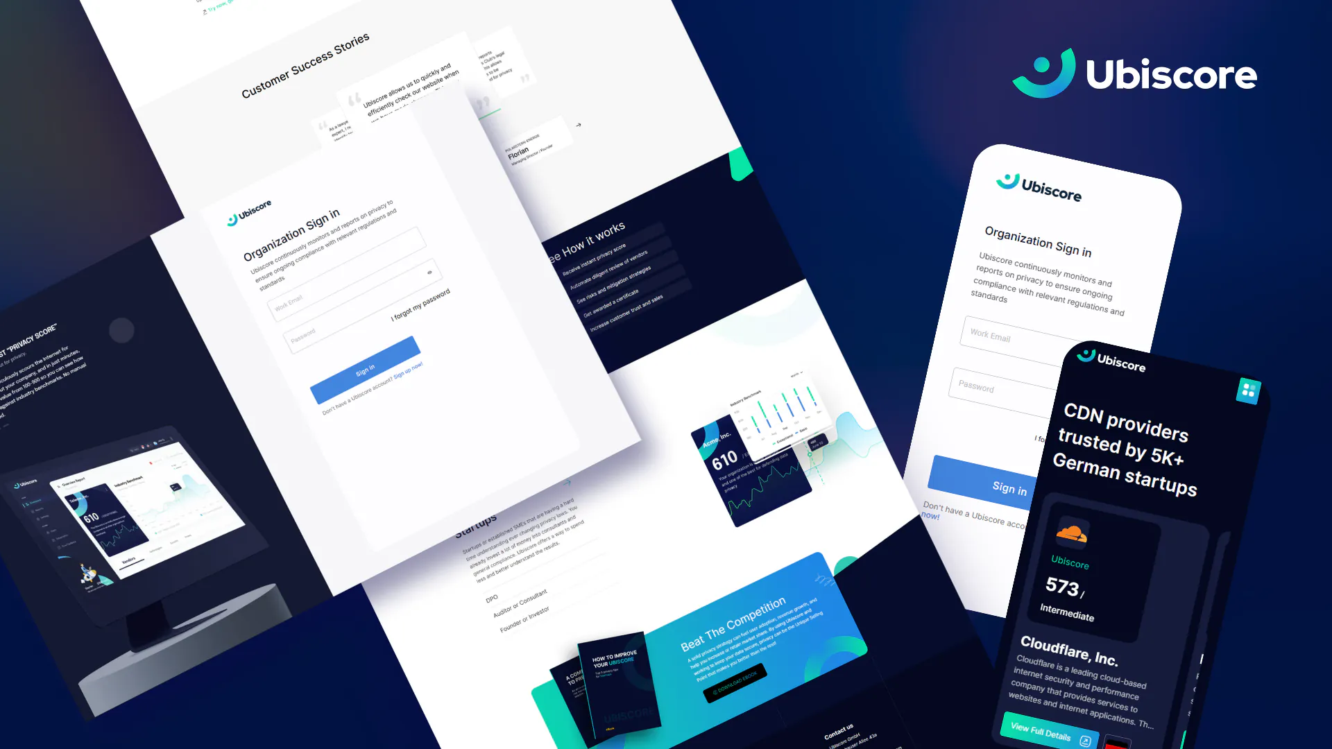 Ubiscore – WordPress/Elementor Privacy Compliance Website — screenshot 3