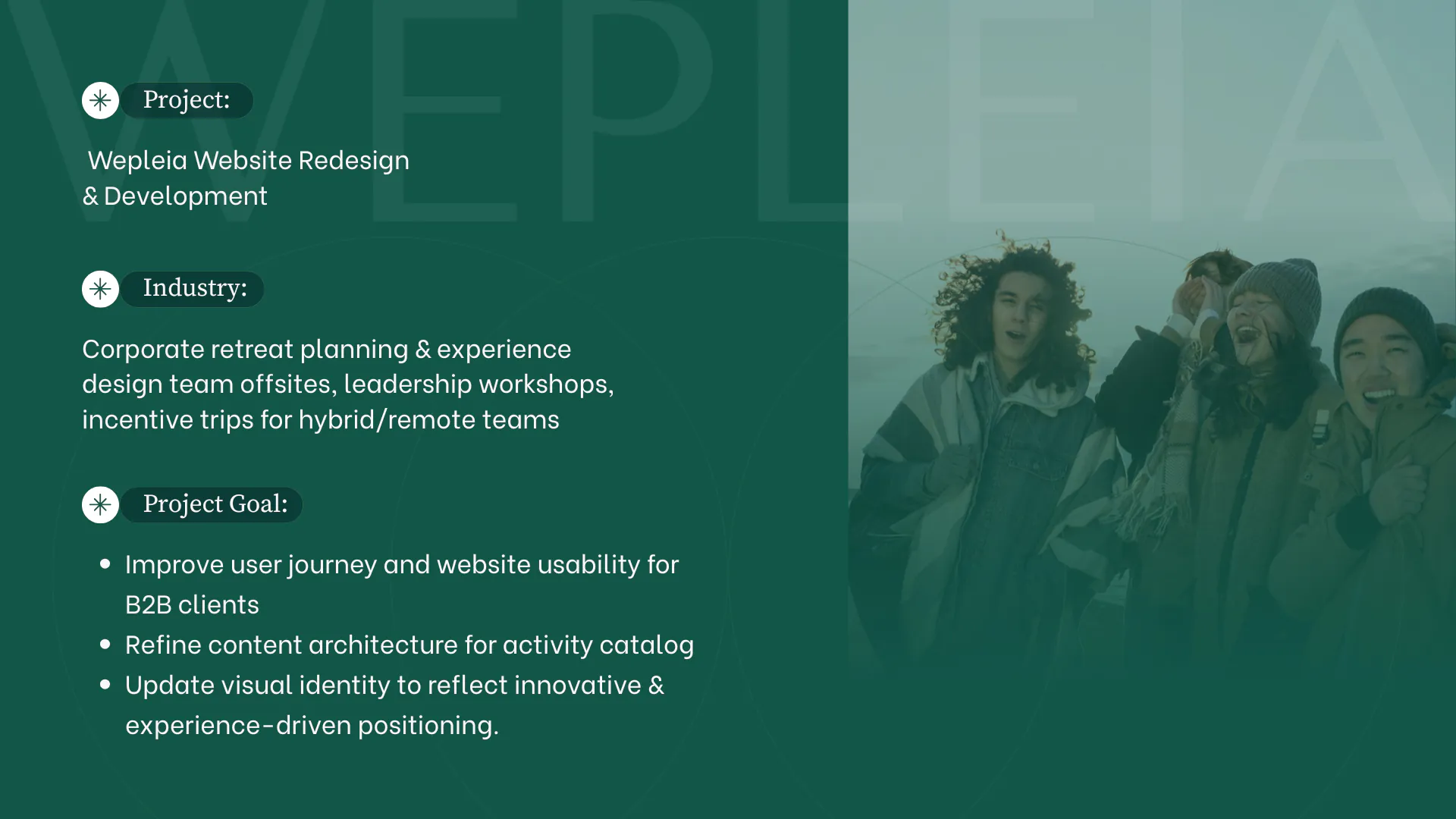 Wepleia – WordPress/Elementor Event Management Website — screenshot 2