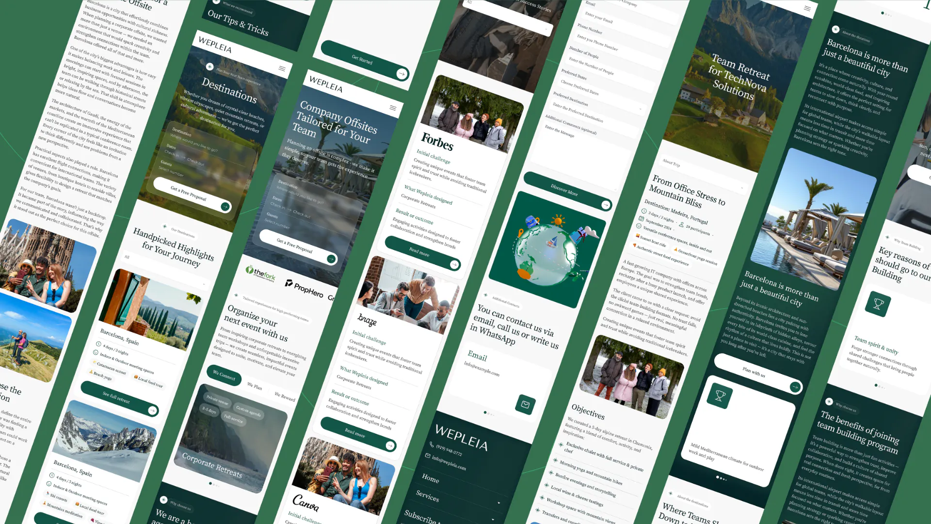 Wepleia – WordPress/Elementor Event Management Website — screenshot 9